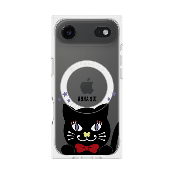 プレミアムスクエアケース with MagSafe［ ANNA SUI - TITIとスター - クリア ］