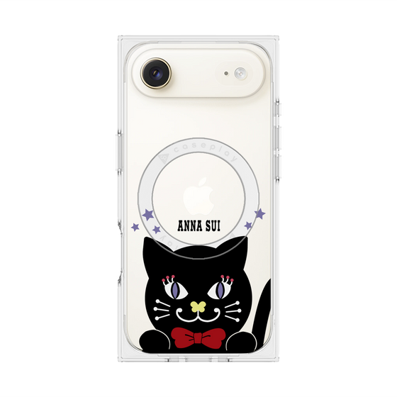 プレミアムスクエアケース with MagSafe［ ANNA SUI - TITIとスター - クリア ］