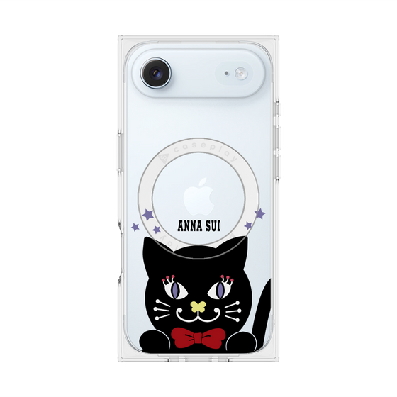 プレミアムスクエアケース with MagSafe［ ANNA SUI - TITIとスター - クリア ］
