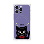 プレミアムスクエアケース with MagSafe［ ANNA SUI - TITIとスター - パープル ］