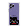 プレミアムスクエアケース with MagSafe［ ANNA SUI - TITIとスター - パープル ］