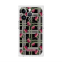 プレミアムスクエアケース with MagSafe［ ANNA SUI - クローバーフラワー ］