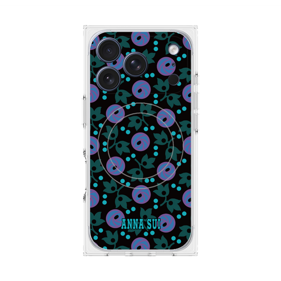 プレミアムスクエアケース with MagSafe［ ANNA SUI - オーキッド ］