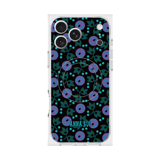 プレミアムスクエアケース with MagSafe［ ANNA SUI - オーキッド ］