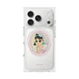 プレミアムスクエアケース with MagSafe［ ひみつのアッコちゃん - テクマクマヤコン - クリア ］