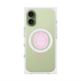 プレミアムスクエアケース with MagSafe［ ひみつのアッコちゃん - 魔法の鏡 - クリア ］