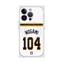 プレミアムスクエアケース with MagSafe［ 読売ジャイアンツ - #104 NOGAMI - ホーム ］