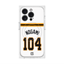 プレミアムスクエアケース with MagSafe［ 読売ジャイアンツ - #104 NOGAMI - ホーム ］