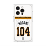 プレミアムスクエアケース with MagSafe［ 読売ジャイアンツ - #104 NOGAMI - ホーム ］