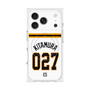 プレミアムスクエアケース with MagSafe［ 読売ジャイアンツ - #027 KITAMURA - ホーム ］