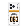プレミアムスクエアケース with MagSafe［ 読売ジャイアンツ - #063 HANADA - ホーム ］