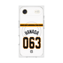 プレミアムスクエアケース with MagSafe［ 読売ジャイアンツ - #063 HANADA - ホーム ］