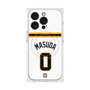 プレミアムスクエアケース with MagSafe［ 読売ジャイアンツ - #0 MASUDA - ホーム ］