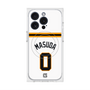 プレミアムスクエアケース with MagSafe［ 読売ジャイアンツ - #0 MASUDA - ホーム ］