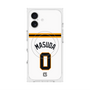 プレミアムスクエアケース with MagSafe［ 読売ジャイアンツ - #0 MASUDA - ホーム ］
