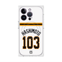 プレミアムスクエアケース with MagSafe［ 読売ジャイアンツ - #103 HASHIMOTO - ホーム ］