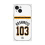 プレミアムスクエアケース with MagSafe［ 読売ジャイアンツ - #103 HASHIMOTO - ホーム ］