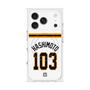 プレミアムスクエアケース with MagSafe［ 読売ジャイアンツ - #103 HASHIMOTO - ホーム ］