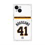 プレミアムスクエアケース with MagSafe［ 読売ジャイアンツ - #41 NAKAGAWA - ホーム ］