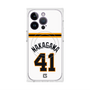 プレミアムスクエアケース with MagSafe［ 読売ジャイアンツ - #41 NAKAGAWA - ホーム ］