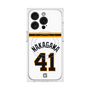 プレミアムスクエアケース with MagSafe［ 読売ジャイアンツ - #41 NAKAGAWA - ホーム ］