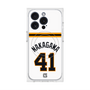 プレミアムスクエアケース with MagSafe［ 読売ジャイアンツ - #41 NAKAGAWA - ホーム ］