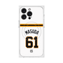 プレミアムスクエアケース with MagSafe［ 読売ジャイアンツ - #61 MASUDA - ホーム ］