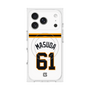 プレミアムスクエアケース with MagSafe［ 読売ジャイアンツ - #61 MASUDA - ホーム ］