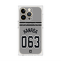 プレミアムスクエアケース with MagSafe［ 読売ジャイアンツ - #063 HANADA - ビジター ］