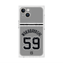 プレミアムスクエアケース with MagSafe［ 読売ジャイアンツ - #59 WAKABAYASHI - ビジター ］