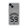 プレミアムスクエアケース with MagSafe［ 読売ジャイアンツ - #59 WAKABAYASHI - ビジター ］