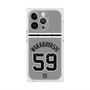 プレミアムスクエアケース with MagSafe［ 読売ジャイアンツ - #59 WAKABAYASHI - ビジター ］