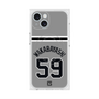 プレミアムスクエアケース with MagSafe［ 読売ジャイアンツ - #59 WAKABAYASHI - ビジター ］