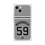 プレミアムスクエアケース with MagSafe［ 読売ジャイアンツ - #59 WAKABAYASHI - ビジター ］