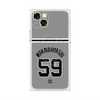 プレミアムスクエアケース with MagSafe［ 読売ジャイアンツ - #59 WAKABAYASHI - ビジター ］