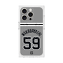 プレミアムスクエアケース with MagSafe［ 読売ジャイアンツ - #59 WAKABAYASHI - ビジター ］
