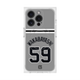 プレミアムスクエアケース with MagSafe［ 読売ジャイアンツ - #59 WAKABAYASHI - ビジター ］