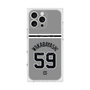 プレミアムスクエアケース with MagSafe［ 読売ジャイアンツ - #59 WAKABAYASHI - ビジター ］