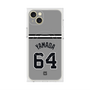 プレミアムスクエアケース with MagSafe［ 読売ジャイアンツ - #64 YAMADA -ビジター ］