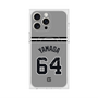 プレミアムスクエアケース with MagSafe［ 読売ジャイアンツ - #64 YAMADA -ビジター ］