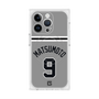 プレミアムスクエアケース with MagSafe［ 読売ジャイアンツ - #9 MATSUMOTO - ビジター ］