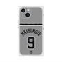 プレミアムスクエアケース with MagSafe［ 読売ジャイアンツ - #9 MATSUMOTO - ビジター ］