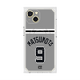 プレミアムスクエアケース with MagSafe［ 読売ジャイアンツ - #9 MATSUMOTO - ビジター ］