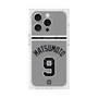 プレミアムスクエアケース with MagSafe［ 読売ジャイアンツ - #9 MATSUMOTO - ビジター ］