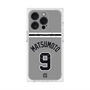 プレミアムスクエアケース with MagSafe［ 読売ジャイアンツ - #9 MATSUMOTO - ビジター ］