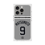 プレミアムスクエアケース with MagSafe［ 読売ジャイアンツ - #9 MATSUMOTO - ビジター ］