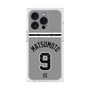 プレミアムスクエアケース with MagSafe［ 読売ジャイアンツ - #9 MATSUMOTO - ビジター ］