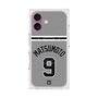 プレミアムスクエアケース with MagSafe［ 読売ジャイアンツ - #9 MATSUMOTO - ビジター ］