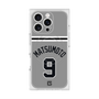 プレミアムスクエアケース with MagSafe［ 読売ジャイアンツ - #9 MATSUMOTO - ビジター ］