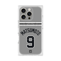 プレミアムスクエアケース with MagSafe［ 読売ジャイアンツ - #9 MATSUMOTO - ビジター ］